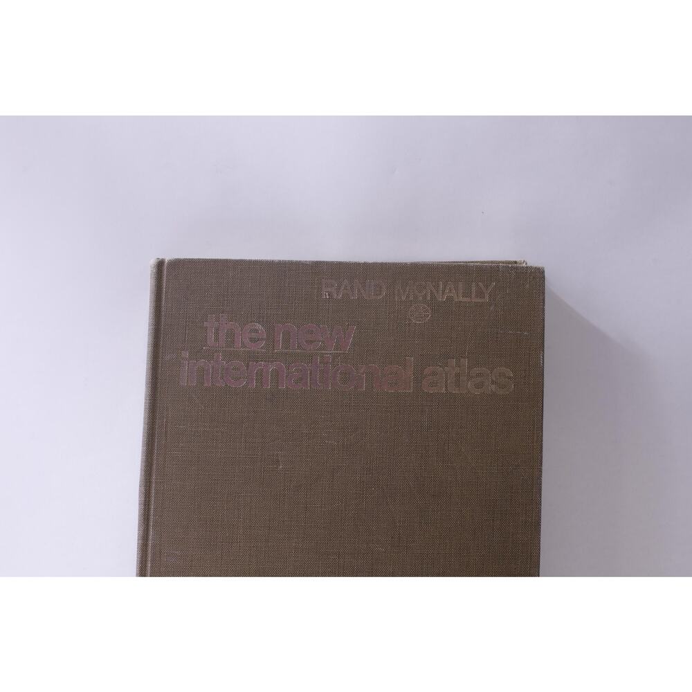 Rand McNally, The New International Atlas, 1980, Historical, Maps, Geography,